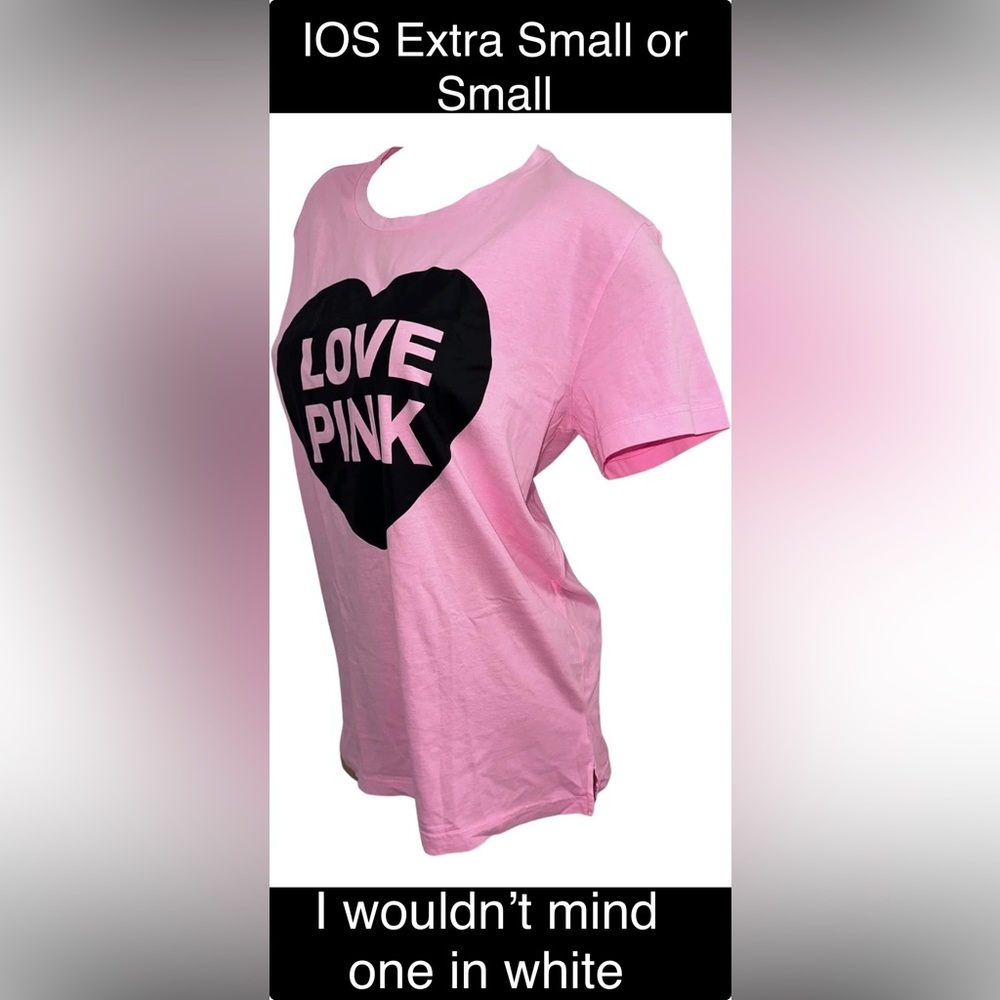 Don’t Buy IOS Victoria Secret Pink Glitter Heart Top